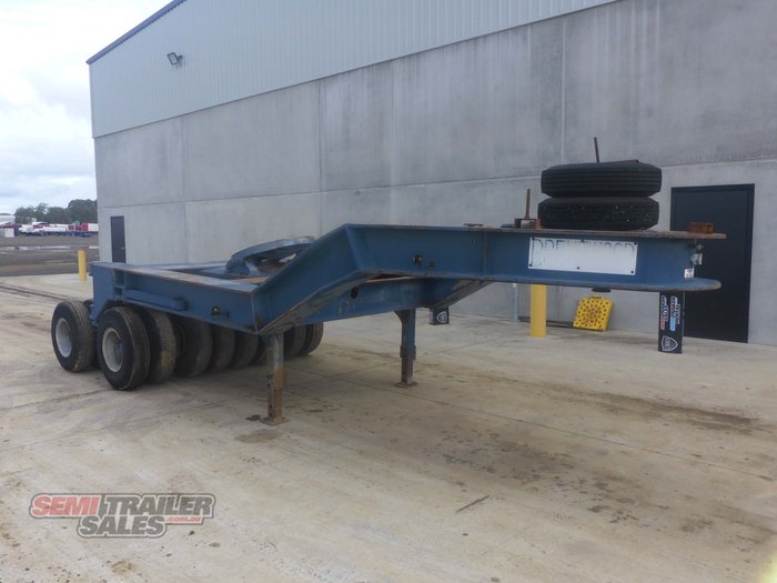 1986 Brentwood 2 x 8 Low Loader Dolly