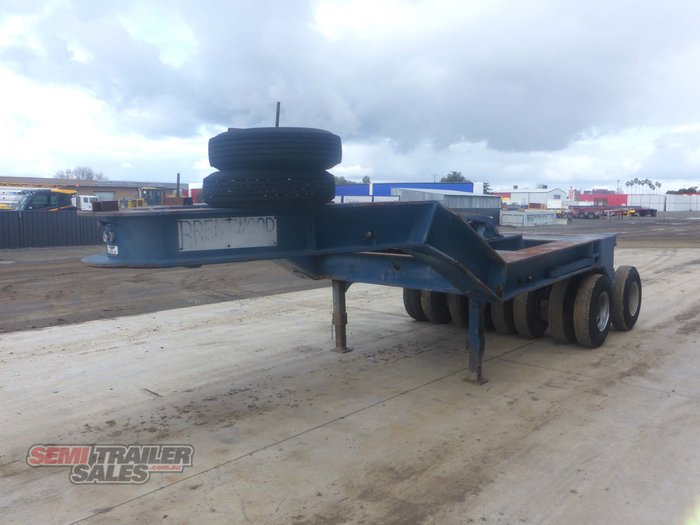 1986 Brentwood 2 x 8 Low Loader Dolly