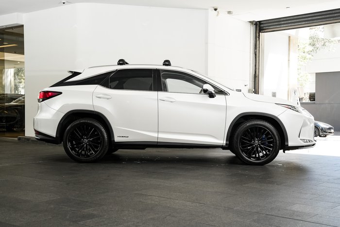 2021 Lexus RX 450h Sports Luxury GYL25R 4X4 On Demand White