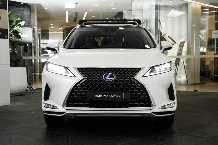 2021 Lexus RX 450h Sports Luxury GYL25R 4X4 On Demand White