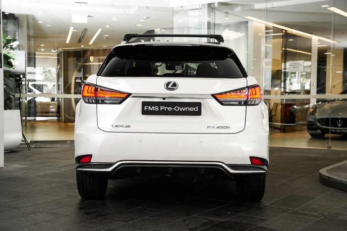 2021 Lexus RX 450h Sports Luxury GYL25R 4X4 On Demand White