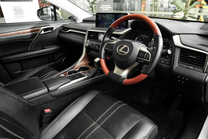 2021 Lexus RX 450h Sports Luxury GYL25R 4X4 On Demand White