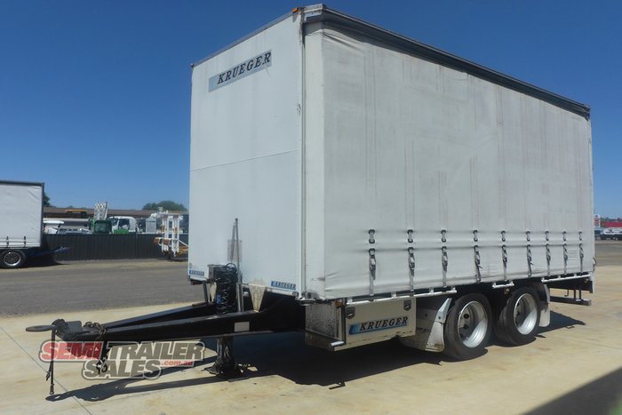 2013 Krueger 12 Pallet Pig Curtainsider