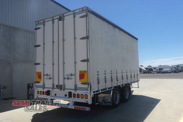 2013 Krueger 12 Pallet Pig Curtainsider