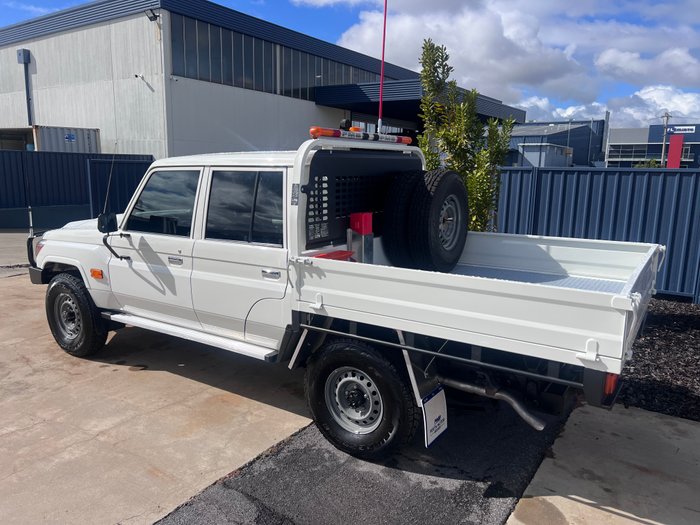 2023 Toyota Landcruiser Military WorkMate White