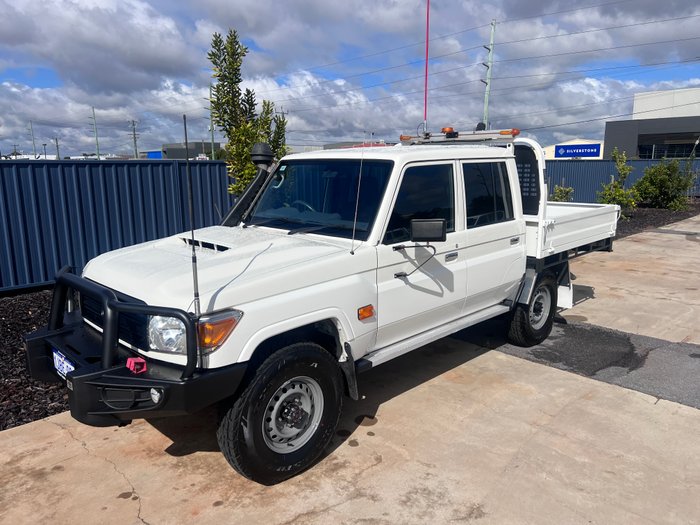 2023 Toyota Landcruiser Military WorkMate White