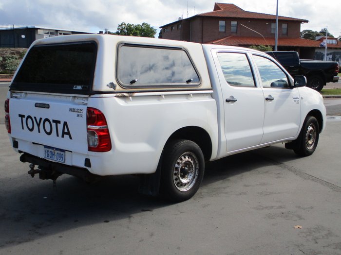 2011 Toyota Hilux SR GGN15R MY10 White