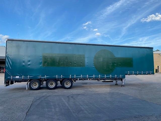 2016 Vawdrey 24P Drop Deck Curtain Sider Auto Mezz Decks Green