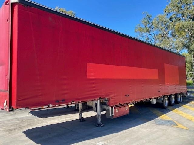 2016 Vawdrey 24P Drop Deck Curtain Sider Auto Mezz Decks Green