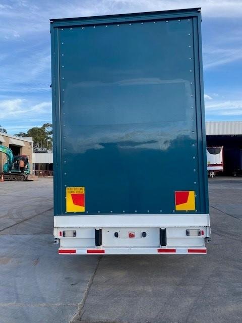 2016 Vawdrey 24P Drop Deck Curtain Sider Auto Mezz Decks Green