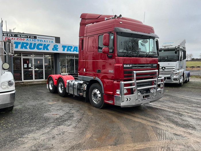 2020 DAF Xf-105 510 Full Kw Service A Maint Hist 70Bd $72300+Gst DAF XF 105-510 BIG CAB MAROON