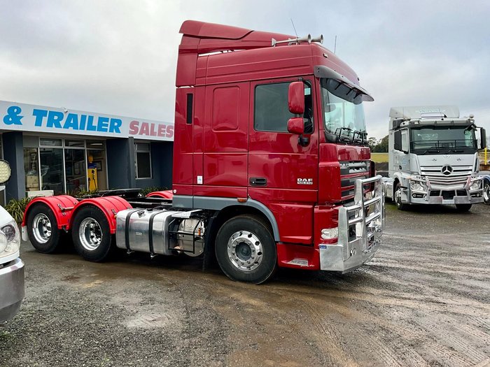 2020 DAF Xf-105 510 Full Kw Service A Maint Hist 70Bd $72300+Gst DAF XF 105-510 BIG CAB MAROON