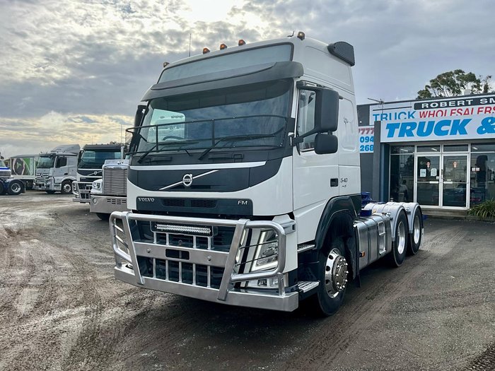 2018 Volvo Fm540 Globetrotter Full Hist Exc Spec See Cond $141000+Gst FM 540 GLOBETROTTER WHITE