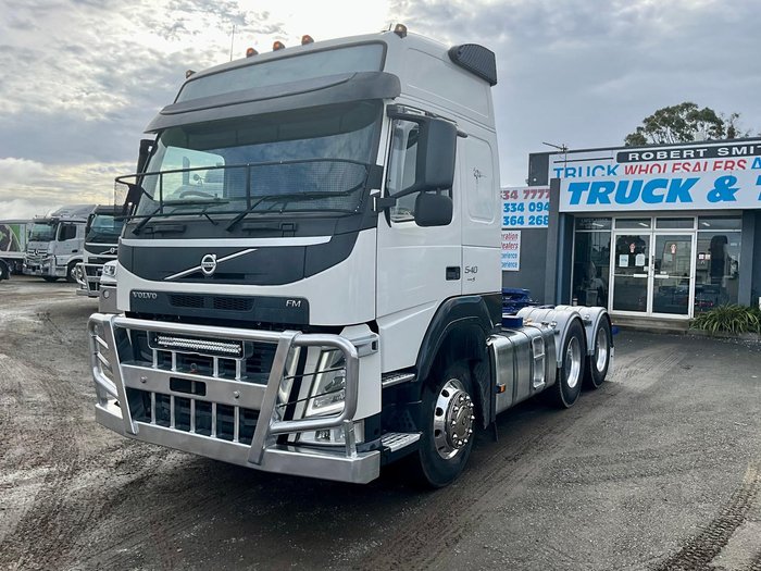 2018 Volvo Fm540 Globetrotter Full Hist Exc Spec See Cond $141000+Gst FM 540 GLOBETROTTER WHITE