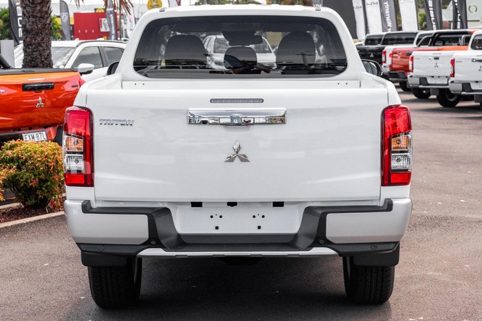 2023 Mitsubishi Triton GLS MR MY23 4X4 Dual Range White Diamond