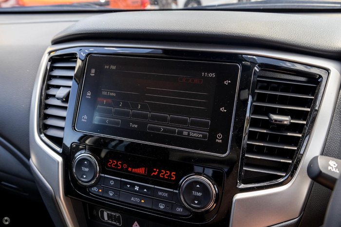 2023 Mitsubishi Triton GLS MR MY23 4X4 Dual Range White Diamond