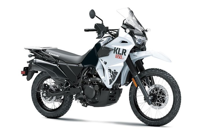2024 Kawasaki KLR650 S KLR White