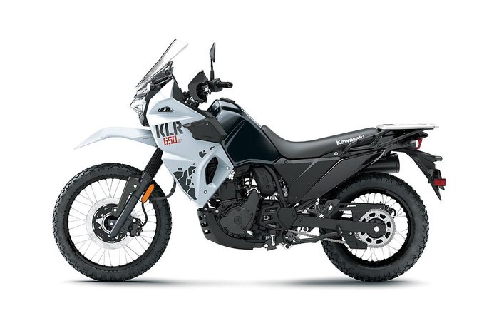 2024 Kawasaki KLR650 S KLR White