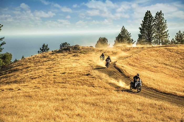 2024 Kawasaki KLR650 S KLR White