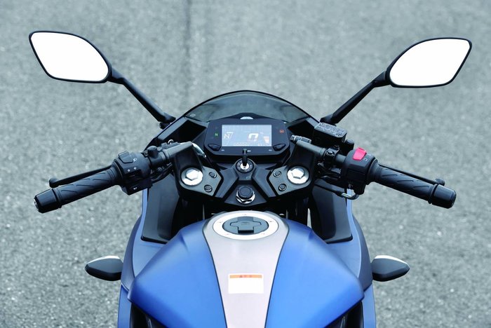 2024 Suzuki Gixxer SF 250 Gixxer Blue