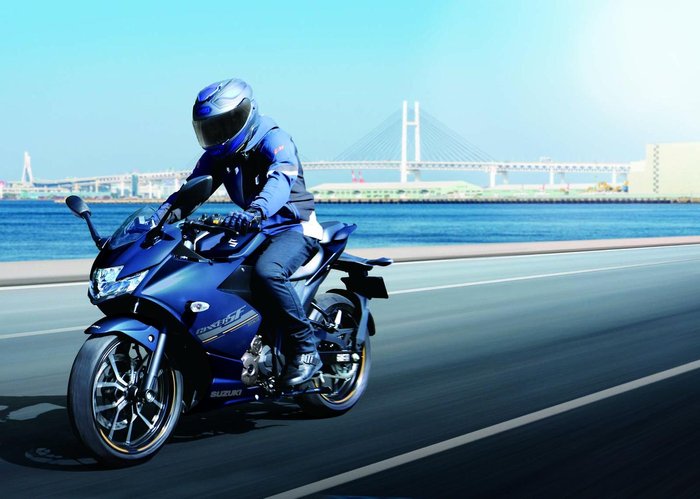 2024 Suzuki Gixxer SF 250 Gixxer Blue