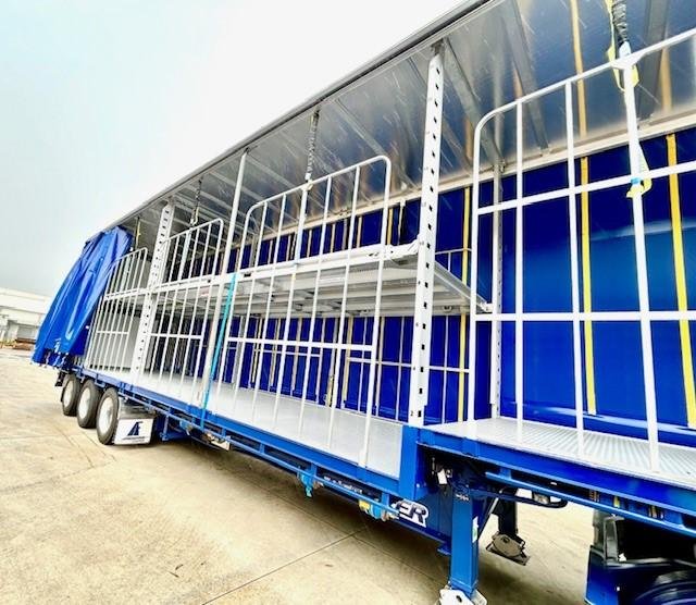 2024 Freighter Drop Deck B Double Mezz Blue