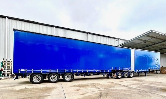 2024 Freighter Drop Deck B Double Mezz Blue