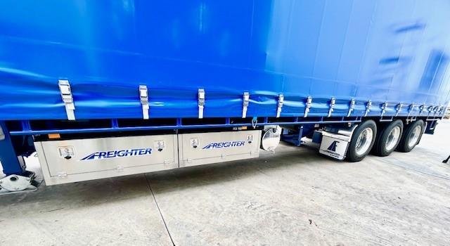2024 Freighter Drop Deck B Double Mezz Blue