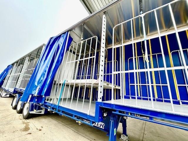 2024 Freighter Drop Deck B Double Mezz Blue