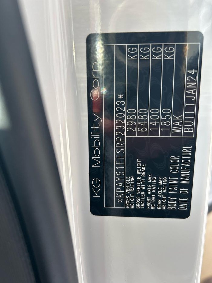 2024 KGM SsangYong Musso Ultimate