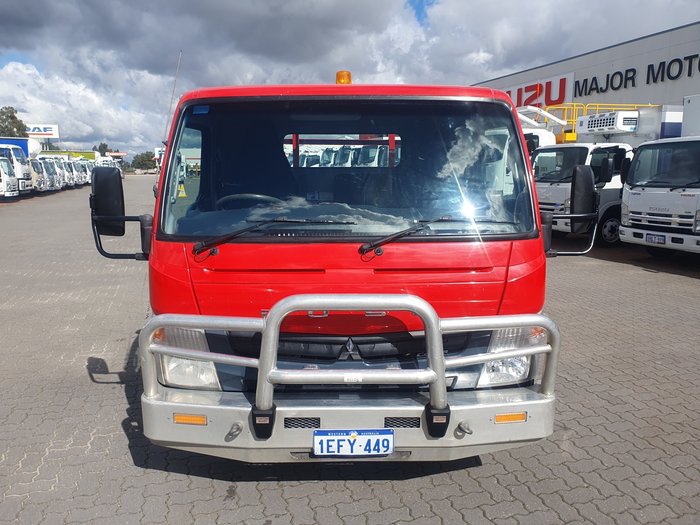 2013 Fuso Canter 515 Wide 2 ton Beavertail and Ramps