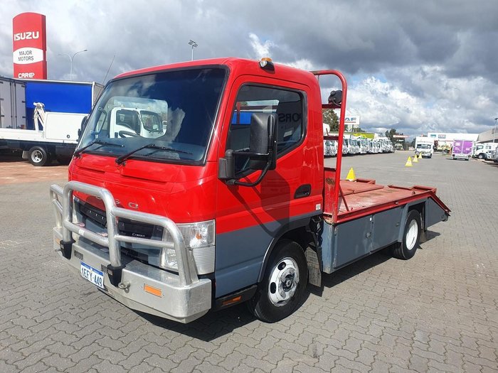 2013 Fuso Canter 515 Wide 2 Ton Beavertail And Ramps