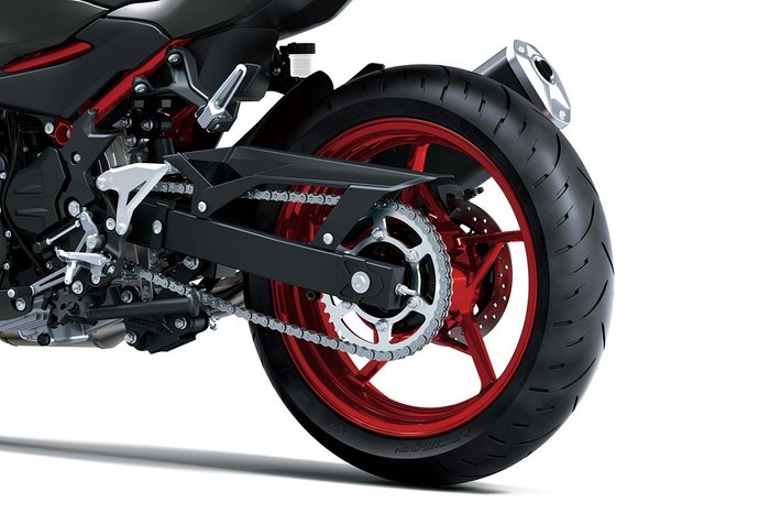 2025 Kawasaki Z500 SE Z Red