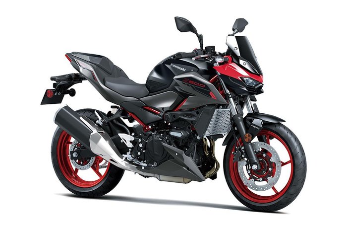 2025 Kawasaki Z500 SE Z Red