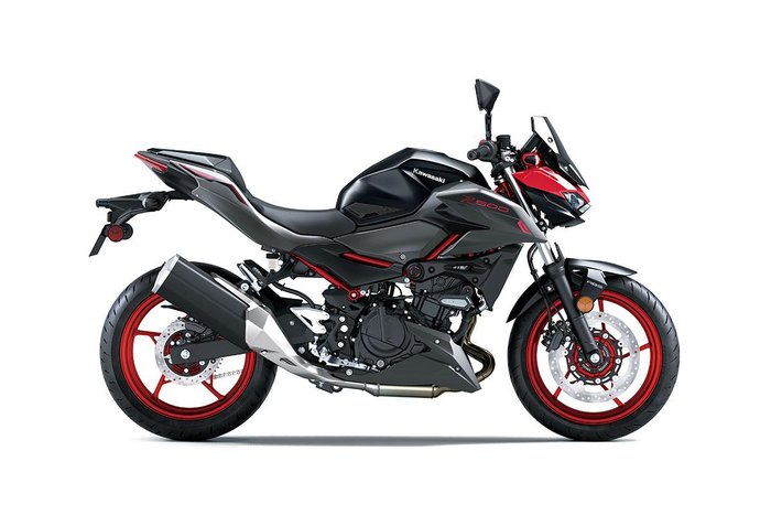 2025 Kawasaki Z500 SE Z Red