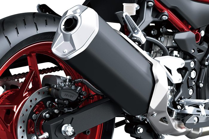 2025 Kawasaki Z500 SE Z Red