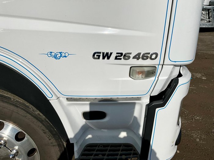 2019 UD Quon Gw 26460 Only 121000 Klm Suit New Byer $159000+Gst UD QUON 26-460 WHITE