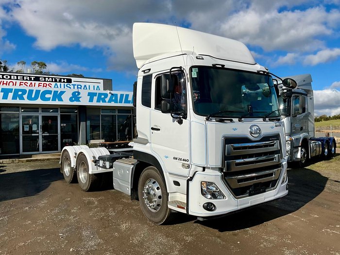 2019 UD Quon Gw 26460 Only 121000 Klm Suit New Byer $159000+Gst UD QUON 26-460 WHITE