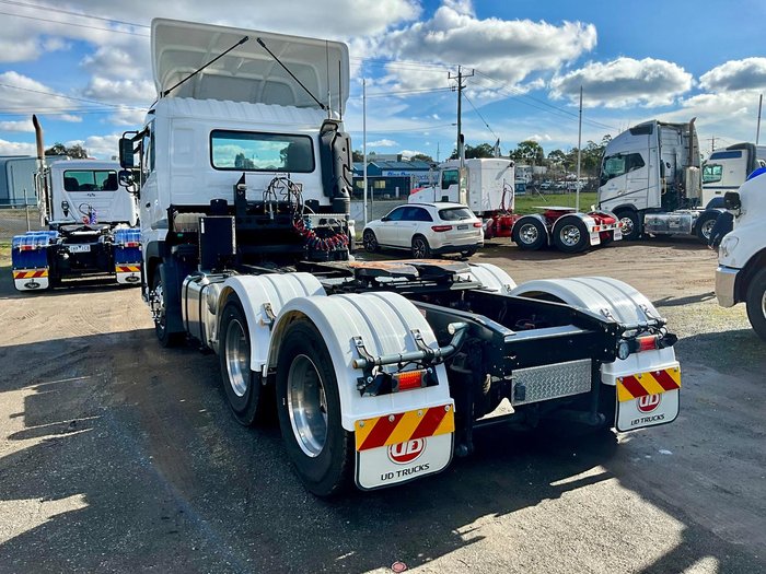 2019 UD Quon Gw 26460 Only 121000 Klm Suit New Byer $159000+Gst UD QUON 26-460 WHITE