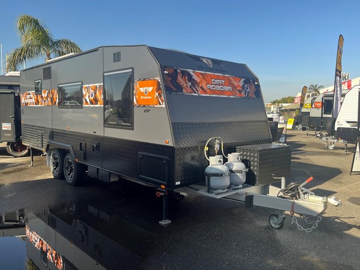 2023 JB Caravans 22' Dirt Roader Bunk Caravan
