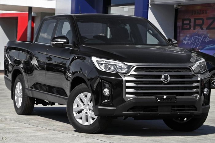 2024 SsangYong Musso ELX Q261 MY24 4X4 Dual Range Space Black