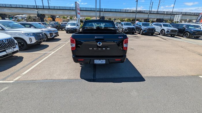 2024 SsangYong Musso ELX Q261 MY24 4X4 Dual Range Space Black