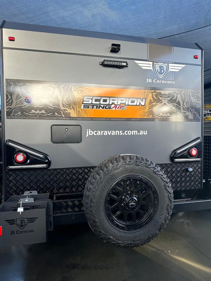 2024 JB Caravans Scorpion Sting Air 21*6 Rear Door Immediate Delivery