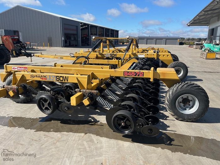 2014 SERAFIN ULTISOW S45 60 SINGLE DISC SEEDER USED YELLOW
