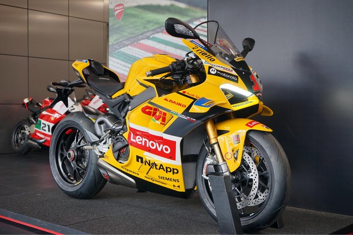 2024 Ducati Panigale V4 Bagnaia 2023 World Champion Replica Panigale V4
