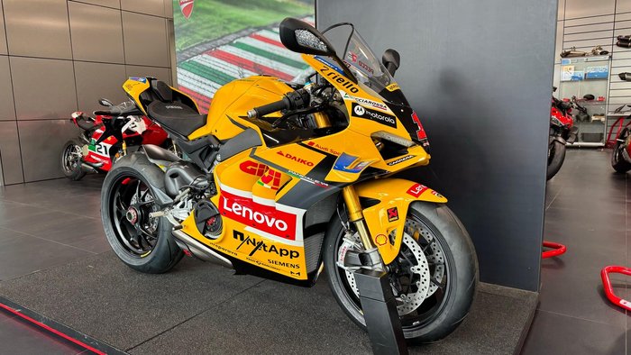 2024 Ducati Panigale V4 Bagnaia 2023 World Champion Replica Panigale V4