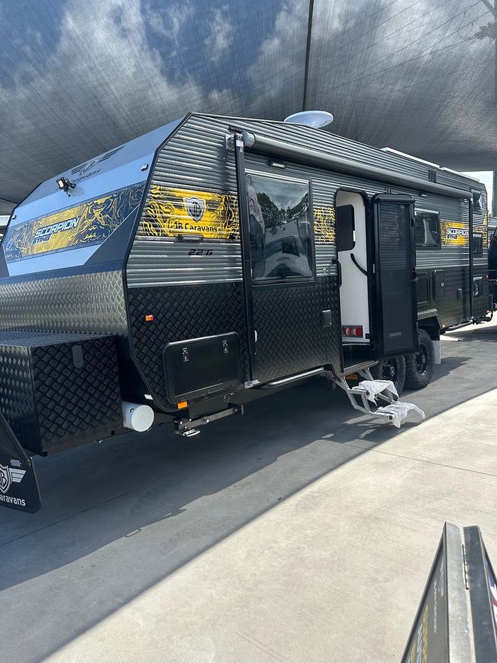 2024 JB Caravans Scorpion Sting 22*6 Fd Family Triple Bunk Air Bags