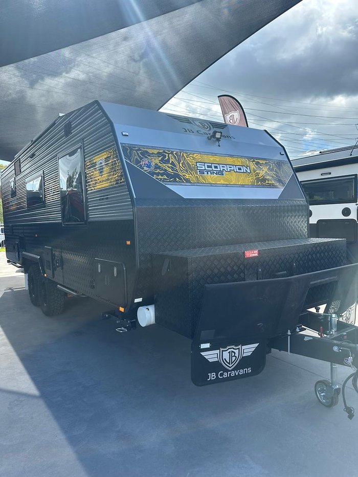 2024 JB Caravans Scorpion Sting 22*6 Fd Family Triple Bunk Air Bags
