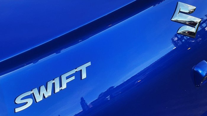 2024 Suzuki Swift Hybrid UZ Frontier Blue Pearl with Black Roof