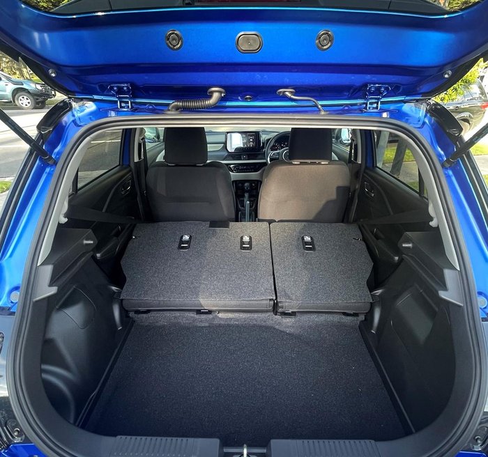 2024 Suzuki Swift Hybrid UZ Frontier Blue Pearl with Black Roof